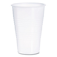 High-Impact Polystyrene Cold Cups, 16 oz, Plastic, Translucent, 50/Sleeve, 20 Sleeves/Carton (Y16T)