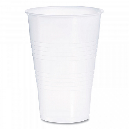 High-Impact Polystyrene Cold Cups, 16 oz, Plastic, Translucent, 50/Sleeve, 20 Sleeves/Carton (Y16T)