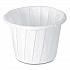 Paper Portion Cups, ProPlanet Seal, 0.75 oz, White, 250/Bag, 20 Bags/Carton (075)
