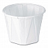 Paper Portion Cups, ProPlanet Seal, 1 oz, White, 250/Bag, 20 Bags/Carton (100)