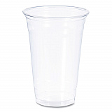 Polypropylene Cups, Cold Cups, 20 oz, Plastic, Clear, 50/Bag, 12 Bags/Carton (20PX)