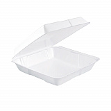 Foam Hinged Lid Containers, 9.25 x 9.5 x 3, 200/Carton (95HT1R)