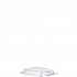 ClearPac Clear Container Lids, Dome, 4.9 x 5.9, Clear, Plastic, 63/Pack, 16 Packs/Carton (C12DDLR)