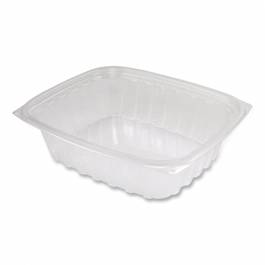 ClearPac Containers, 24 oz, 6.5 x 7.5 x 2, Clear, Plastic, 63/Pack, 8 Pack/Carton (C24DER)