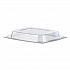 ClearPac Clear Container Lids, Dome, 6.5 x 7.5, Clear, Plastic, 63/Pack, 8 Packs/Carton (C32DDLR)