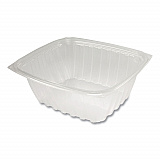 ClearPac Containers, 32 oz, 9.4 x 6.8 x 2.1, Plastic, 63/Pack, 8 Pack/Carton (C32DER)