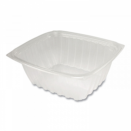 ClearPac Containers, 32 oz, 9.4 x 6.8 x 2.1, Plastic, 63/Pack, 8 Pack/Carton (C32DER)