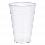 High-Impact Polystyrene Cold Cups, 14 oz, Plastic, Translucent, 50/Sleeve. 20 Sleeves/Carton (Y14)