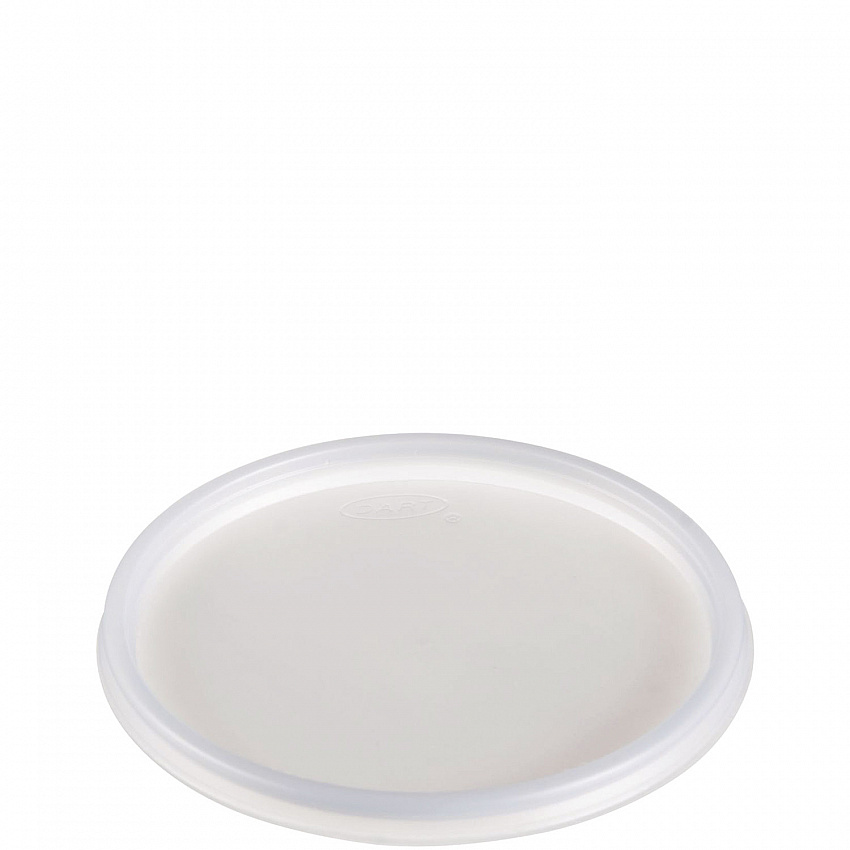 Non-Vented Cup Lids, Fits 5 oz to 16 oz Food Containers/30 oz to 32 oz Hot Cups, Plastic, Translucent, 100/Pack, 10 Packs/CT (20JLNV)