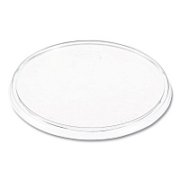 Non-Vented Cup Lids, Fits 32 oz/44 oz Hot Cups, Plastic, Clear, 500/Carton (32CLR)