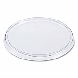 Non-Vented Cup Lids, Fits 10 oz to 14 oz Hot Cups/6 oz to 8 oz Food Containers/6 oz Bowls; Plastic, Clear, 1,000/Carton (12CLR)