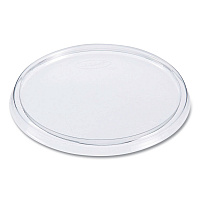 Non-Vented Cup Lids, Fits 10 oz to 14 oz Hot Cups/6 oz to 8 oz Food Containers/6 oz Bowls; Plastic, Clear, 1,000/Carton (12CLR)