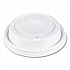 Cappuccino Dome Sipper Lids, Fits 12 oz Hot Cups, Plastic, White, 1,000/Carton (12EL)