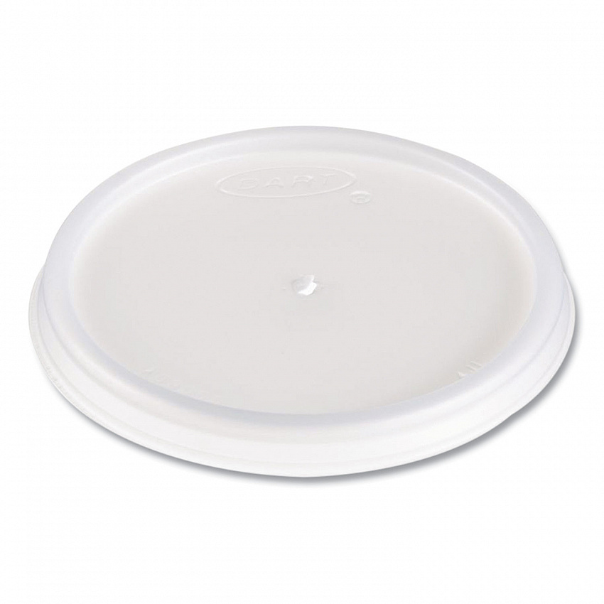 Plastic Lids, Vented, Fits 4 oz Hot Cups, Translucent, 100/Pack, 10 Packs/Carton (4JL)