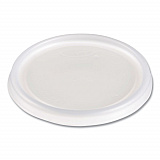 Non-Vented Cup Lids, Fits 6 oz Hot Cups/2 oz to 4 oz Food Containers, Plastic, Translucent, 1,000/Carton (6JLNV)