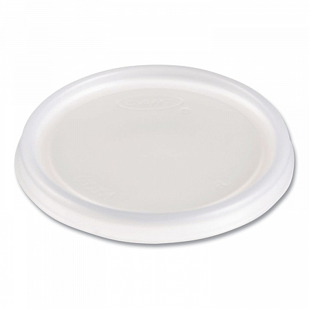 Non-Vented Cup Lids, Fits 6 oz Hot Cups/2 oz to 4 oz Food Containers, Plastic, Translucent, 1,000/Carton (6JLNV)