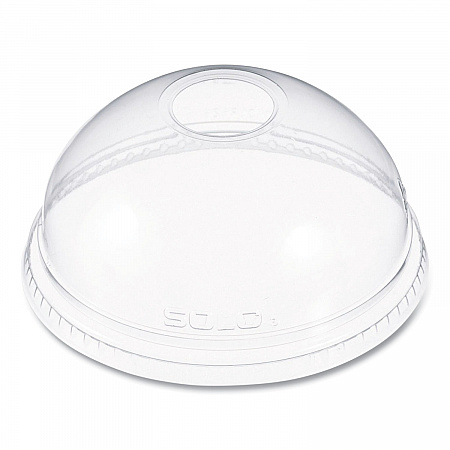 Ultra Clear Dome Cold Cup Lids, Fits 16 oz to 24 oz Cold Cups, Plastic, Clear, 1,000/Carton (DLR626CT)