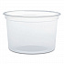 MicroGourmet Food Container, 16 oz, Translucent, Plastic, 50/Pack, 10 Packs/Carton (MN160100)