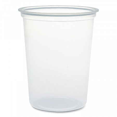 Microgourmet Plastic Deli Container, 32 oz, 4.7