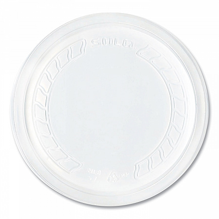 Conex Deli Container Lid, Clear, Plastic, 500/Carton (NL8RT7000)