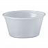 Polystyrene Portion Cups, 2 oz, Plastic, Translucent, 250/Bag, 10 Bags/Carton (P200N)