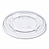 Portion/Souffle Cup Lids, Fits 3.25 oz to 9 oz Portion Cups, Plastic, Clear, 125/Pack, 20 Packs/Carton (PL4N)