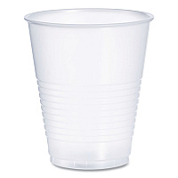 High-Impact Polystyrene Squat Cold Cups, 12 oz, Plastic, Translucent, 50/Pack (Y12SPK)