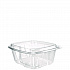 ClearPac SafeSeal Tamper-Resistant/Evident Containers, Domed Lid, 32 oz, Clear, Plastic, 100/Bag, 2 Bags/Carton (CH32DED)