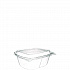 ClearPac SafeSeal Tamper-Resistant/Evident Containers, Domed Lid, 12 oz, Clear, Plastic, 100/Bag, 2 Bags/Carton (CH12DED)