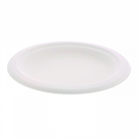 EarthChoice PFAS Free Compostable Dinnerware, Plate, Sugarcane, 6