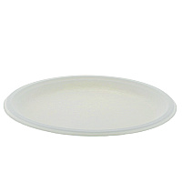 EarthChoice PFAS Free Compostable Dinnerware, Plate, Sugarcane, 10.25" dia, Natural, 500/Carton (MC50010PFREE)