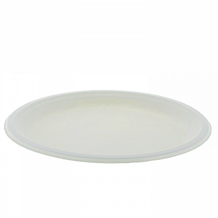EarthChoice PFAS Free Compostable Dinnerware, Plate, Sugarcane, 10.25