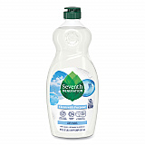 Natural Dishwashing Liquid, Free and Clear, 19 oz Bottle (44986EA)