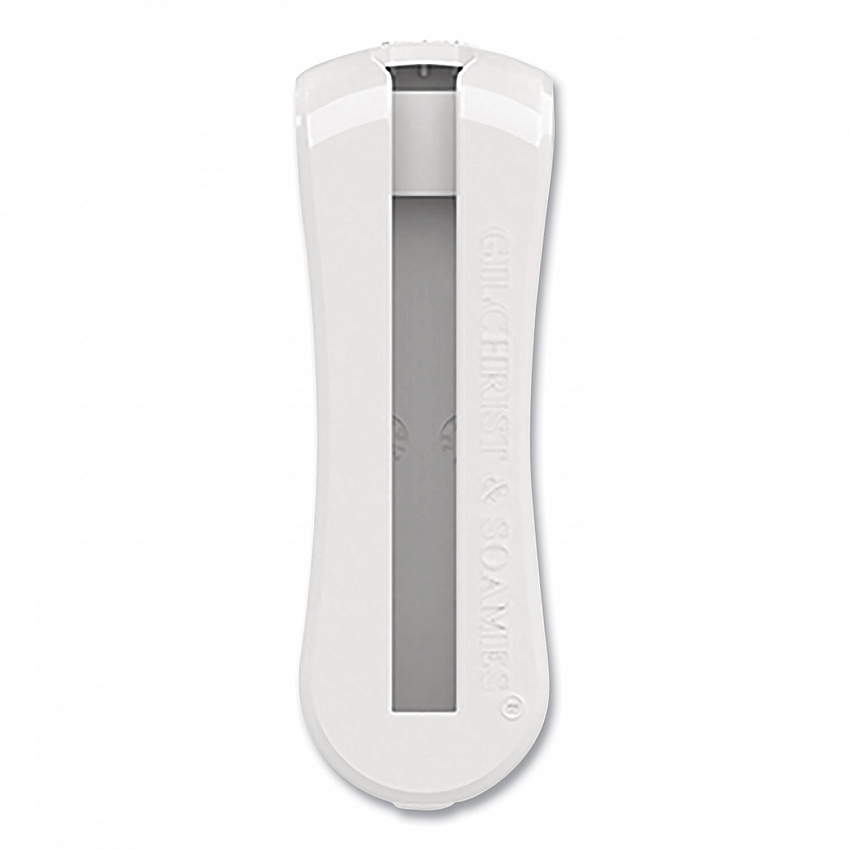 Pure by Gloss and Guild+Pepper ABS Mini Bracket - Screw Mount, 1.25 x 0.84 x 3.65, White, 48/Carton (100320)