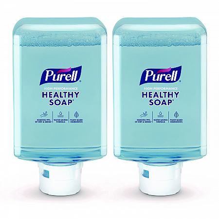 HEALTHY SOAP with CLEAN RELEASE Technology Refill, For ES10 Dispensers, Mandarin Grapefruit Scent, 1,200 mL, 2/Carton (837102CT)