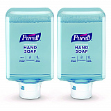 Antimicrobial Foaming Hand Soap Refill, For ES10 Dispensers, Plum Scent, 1,200 mL, 2/Carton (838202CT)