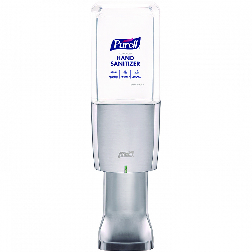 ES10 Automatic Hand Sanitizer Dispenser, 4.33 x 3.96 x 10.31, Plated Chrome (8328E1)