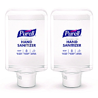 Advanced Hand Sanitizer Fragrance Free Foam, For ES10 Automatic Dispensers, 1,200 mL Refill, Fragrance-Free, 2/Carton (835102CT)