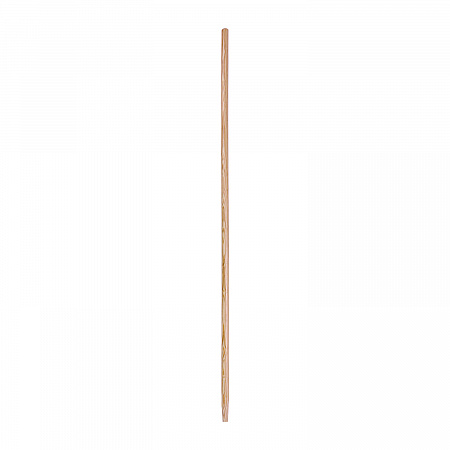 Tapered End Broom Handle, Lacquered Wood, 1.13