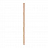 Tapered End Broom Handle, Lacquered Wood, 1.13