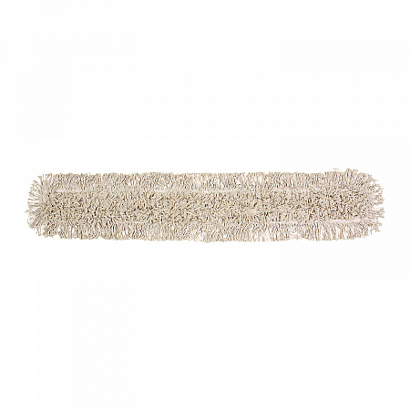 Industrial Dust Mop Head, Cotton, 48 x 3, White (1048)