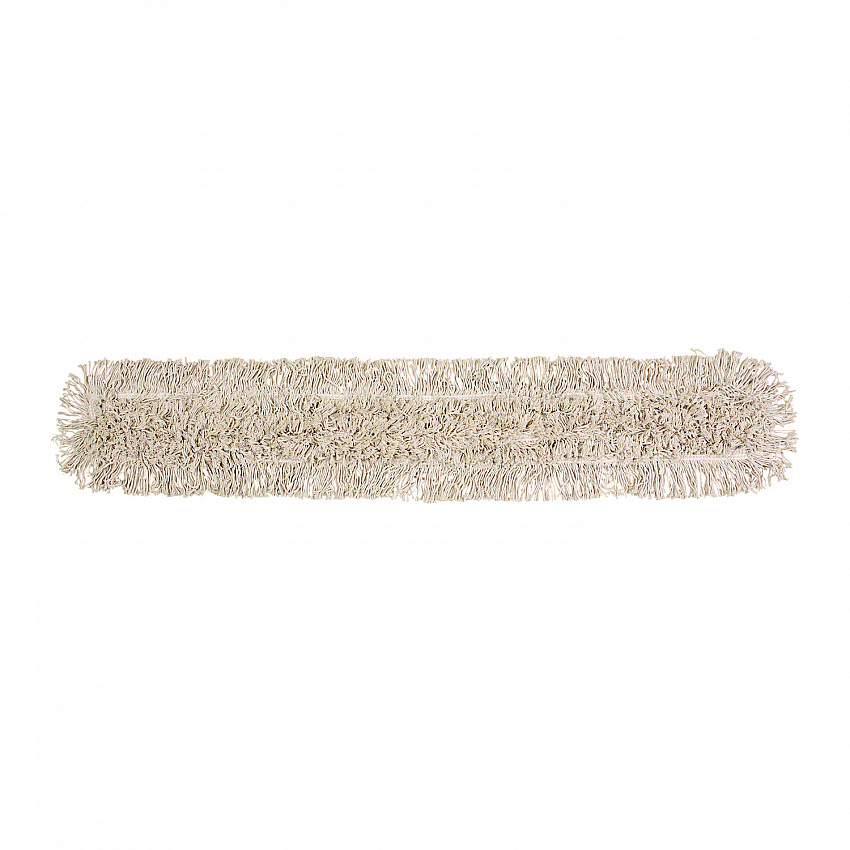 Industrial Dust Mop Head, Cotton, 48 x 3, White (1048)