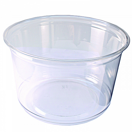 Recycleware Round Deli Container, 16 oz, 4.6