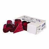 Institutional Low-Density Can Liners, Infectious Waste Biohazard, 10 gal, 1.3 mil, 24 x 23, Red, Interleaved, 25/RL, 10 RL/CT (SL2423R)
