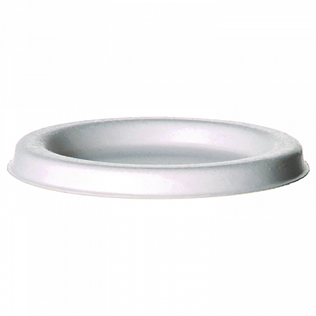 Vanguard Sugarcane Portion Cup Lid, Fits 4 oz Portion Cups, White, 1,800/Carton (EPSPCLID4NFA)