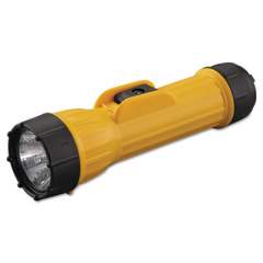 Bright Star Industrial Heavy-Duty Flashlight, 2 D Batteries (Sold Separately), Yellow/Black (10500)