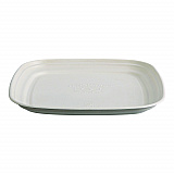 Regalia Renewable Sugarcane Tray, 9.06 x 14.37, White, Sugarcane, 100/Carton (EPSCTRS14NFA)