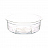 Renewable and Compostable Round Deli Containers, 8 oz, Clear, Plastic, 50/Pack, 10 Packs/Carton (EPRDP8)