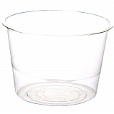 Renewable and Compostable Portion Cups, 4 oz, Plastic, Clear, 100/Pack, 20 Packs/Carton (EPPC400)