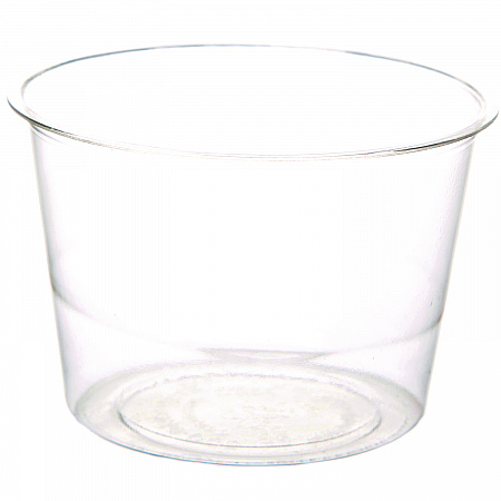 Renewable and Compostable Portion Cups, 4 oz, Plastic, Clear, 100/Pack, 20 Packs/Carton (EPPC400)